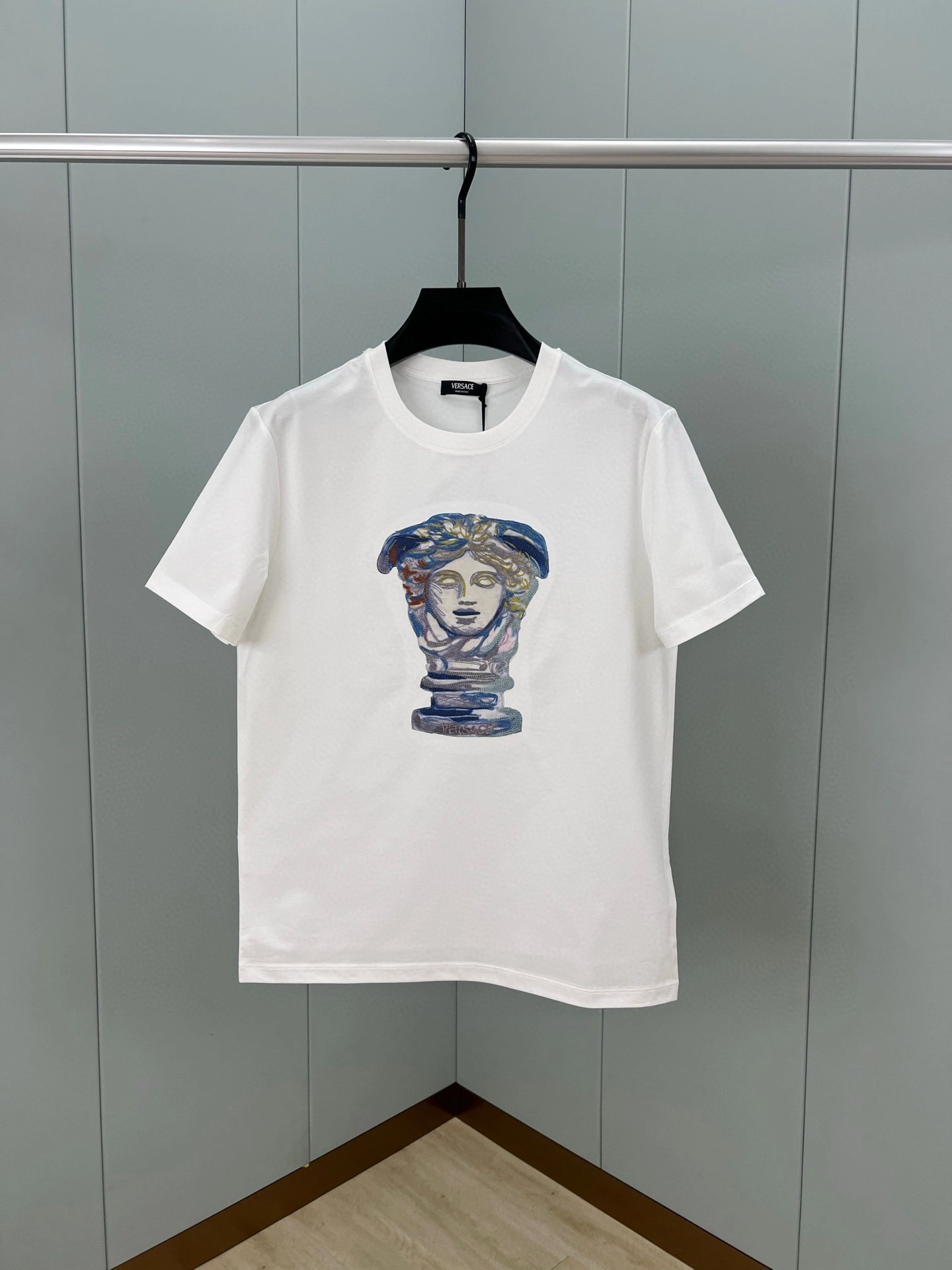 wg.luxury- V5rs135 MEDUSA GALLERY embroidery Cotton 2colour item:E-F054C1707-2